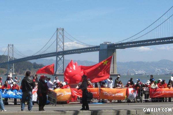 San Francisco Olympic Torch Relay