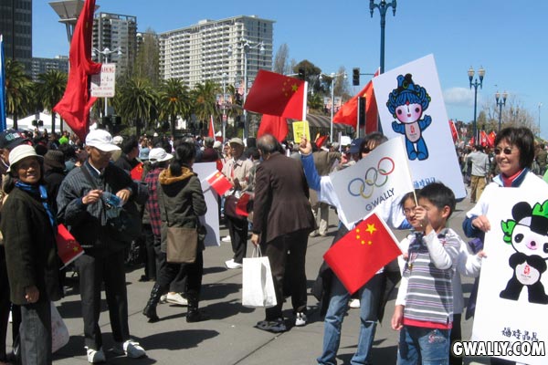 San Francisco Olympic Torch Relay