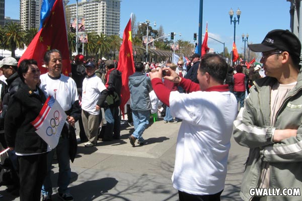 San Francisco Olympic Torch Relay